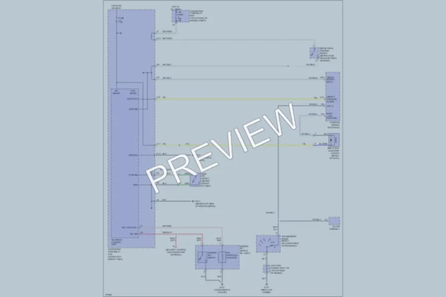2005 Honda Element Shift Interlock wiring diagram preview