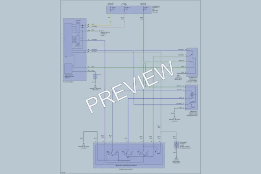 2005 Honda Insight Wiper Washer wiring diagram preview