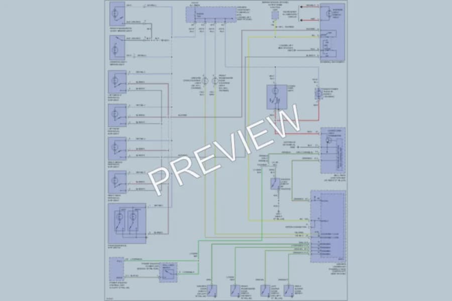 2005 Honda Odyssey Interior Lights wiring diagram preview