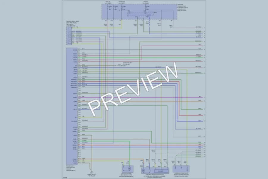 2005 Honda Odyssey Memory Systems wiring diagram preview