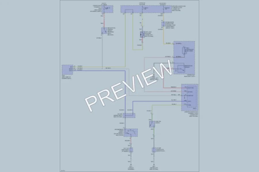 2005 Honda Odyssey Shift Interlock wiring diagram preview