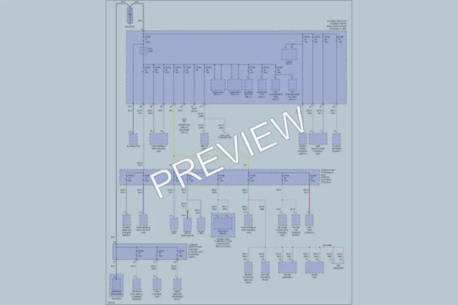 2005 Honda S2000 Power Distribution wiring diagram preview