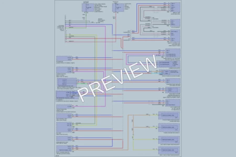 2005 Infiniti FX45 Computer Data Lines wiring diagram preview