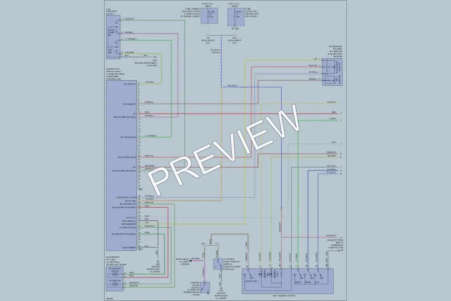 2005 Infiniti G35 Memory Systems wiring diagram preview