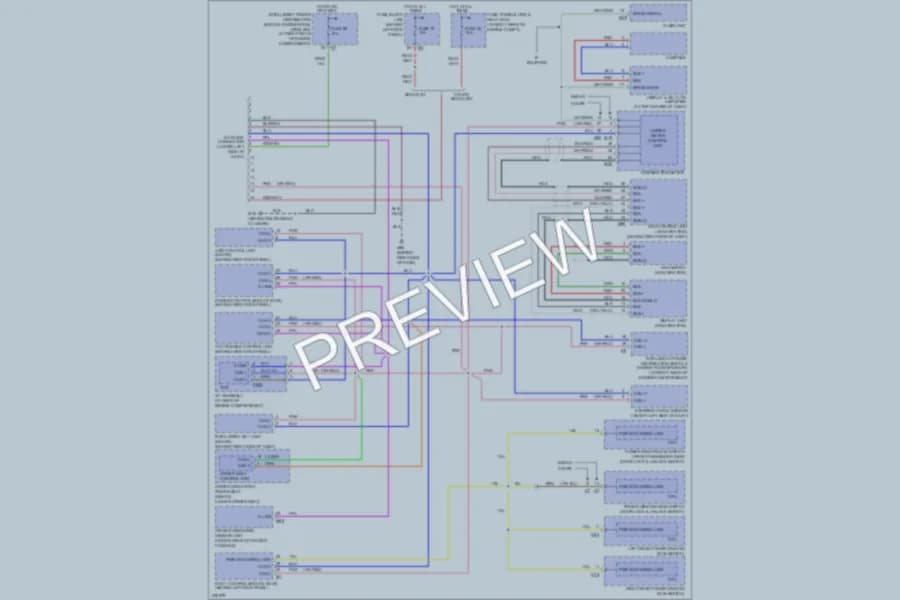 2005 Infiniti G35x Computer Data Lines wiring diagram preview