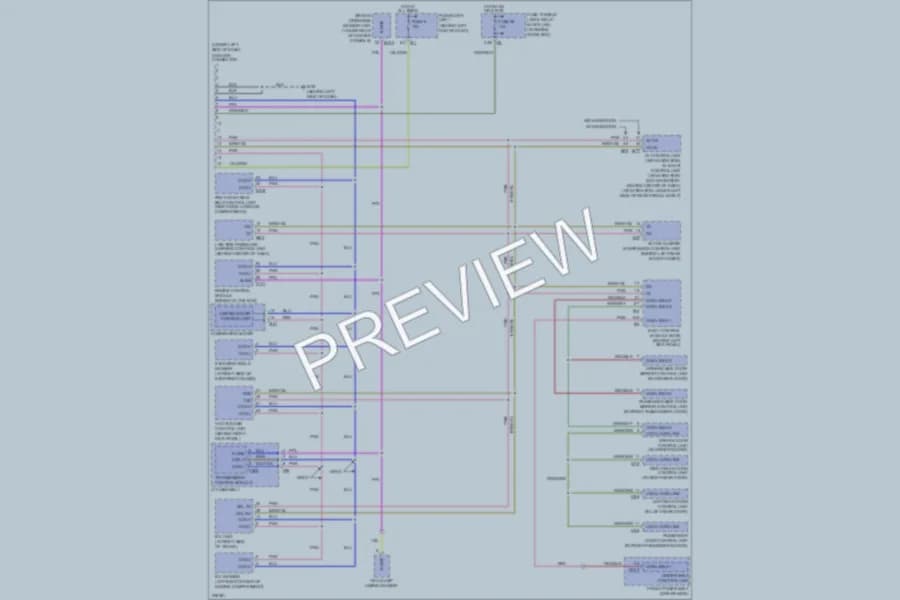 2005 Infiniti Q45 Computer Data Lines wiring diagram preview