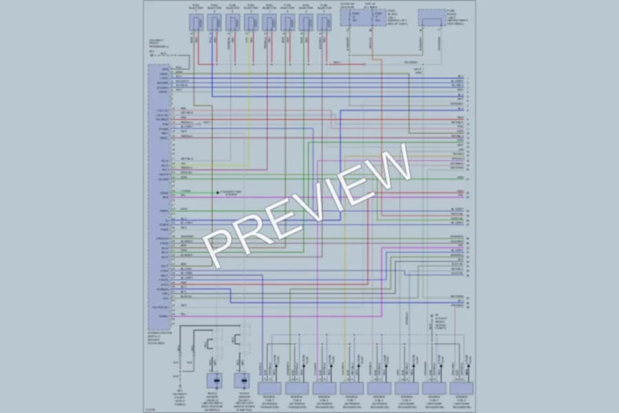 2005 Infiniti Q45 Engine Performance wiring diagram preview