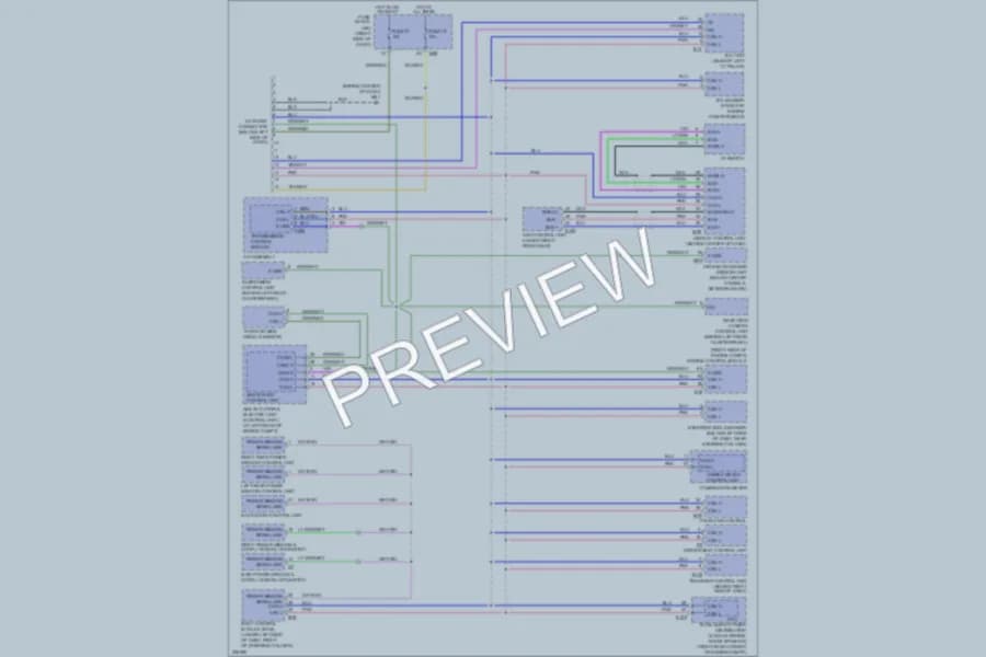 2005 Infiniti QX56 Computer Data Lines wiring diagram preview