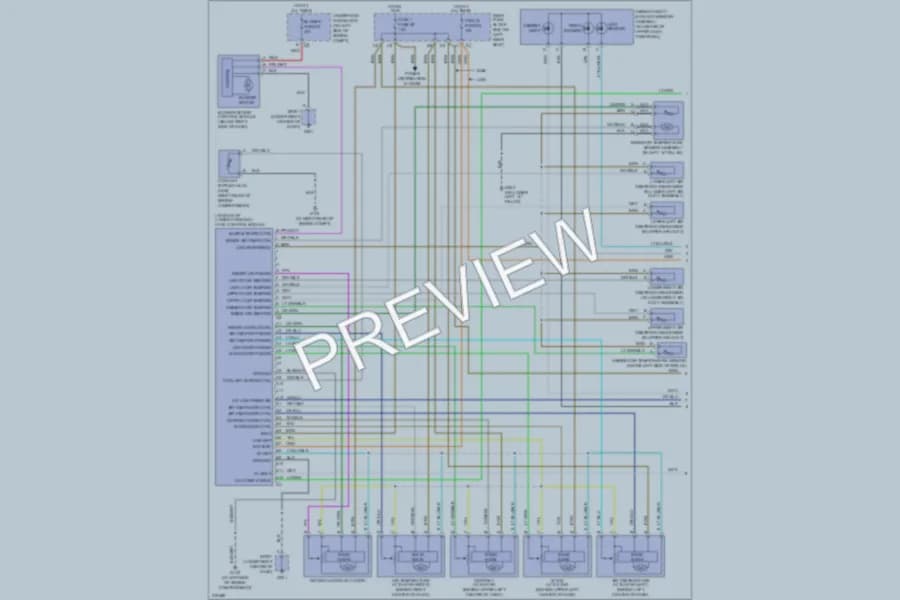2005 Isuzu Ascender Air Conditioning wiring diagram preview