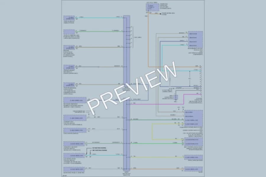 2005 Isuzu Ascender Computer Data Lines wiring diagram preview