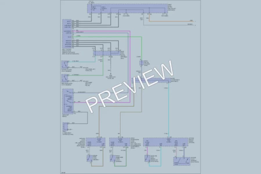 2005 Isuzu Ascender Interior Lights wiring diagram preview