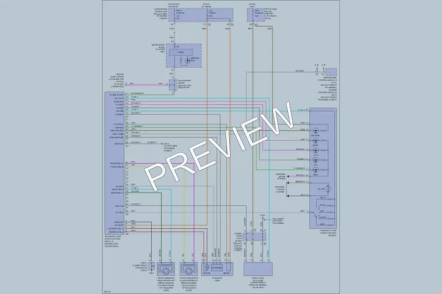 2005 Isuzu Ascender Transmission wiring diagram preview