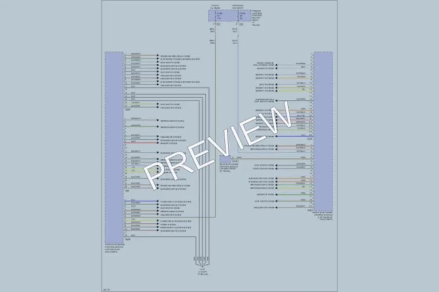 2005 Jaguar SType Body Control Modules wiring diagram preview