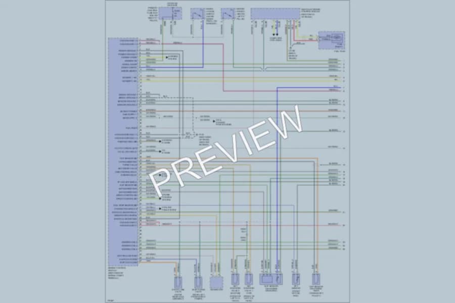 2005 Jaguar SType Engine Performance wiring diagram preview