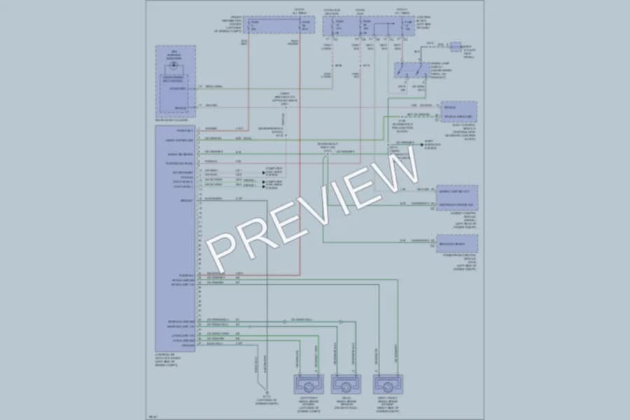 2005 Jeep Liberty Anti Lock Brakes wiring diagram preview
