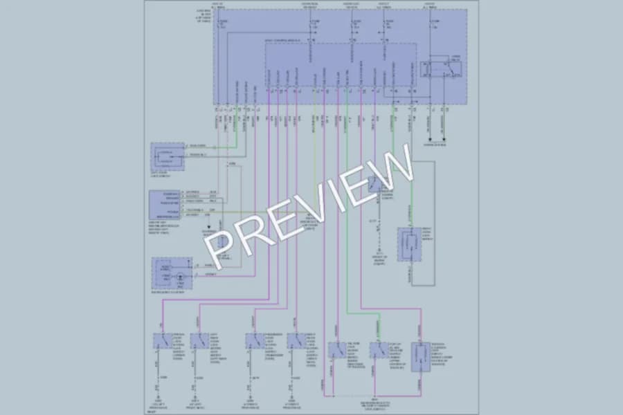 2005 Jeep Liberty Anti Theft wiring diagram preview