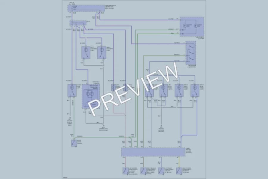 2005 Kia Sedona Interior Lights wiring diagram preview