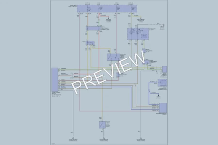 2005 Kia Spectra Cruise Control wiring diagram preview