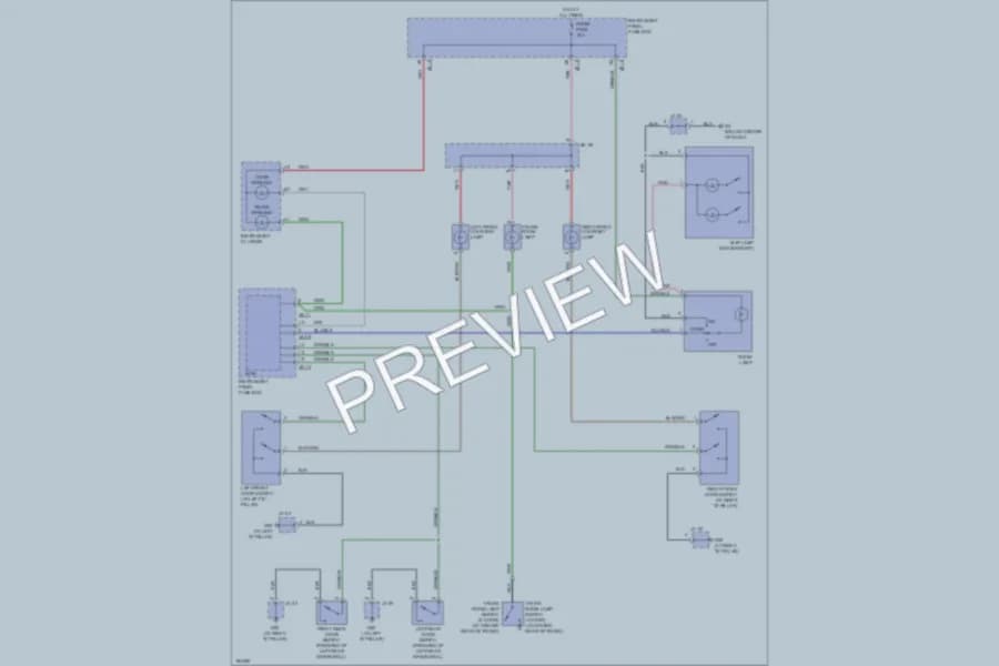 2005 Kia Spectra Interior Lights wiring diagram preview