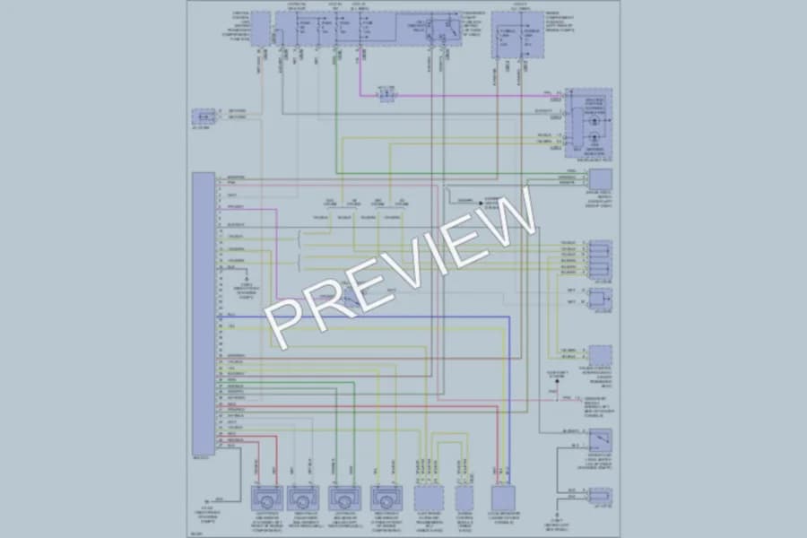 2005 LandRover Freelander Anti Lock Brakes wiring diagram preview