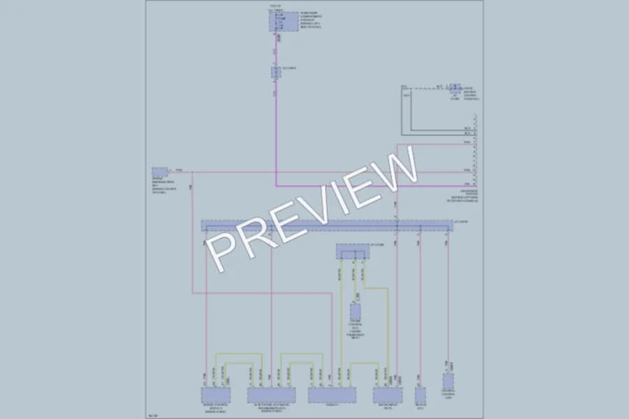 2005 LandRover Freelander Computer Data Lines wiring diagram preview