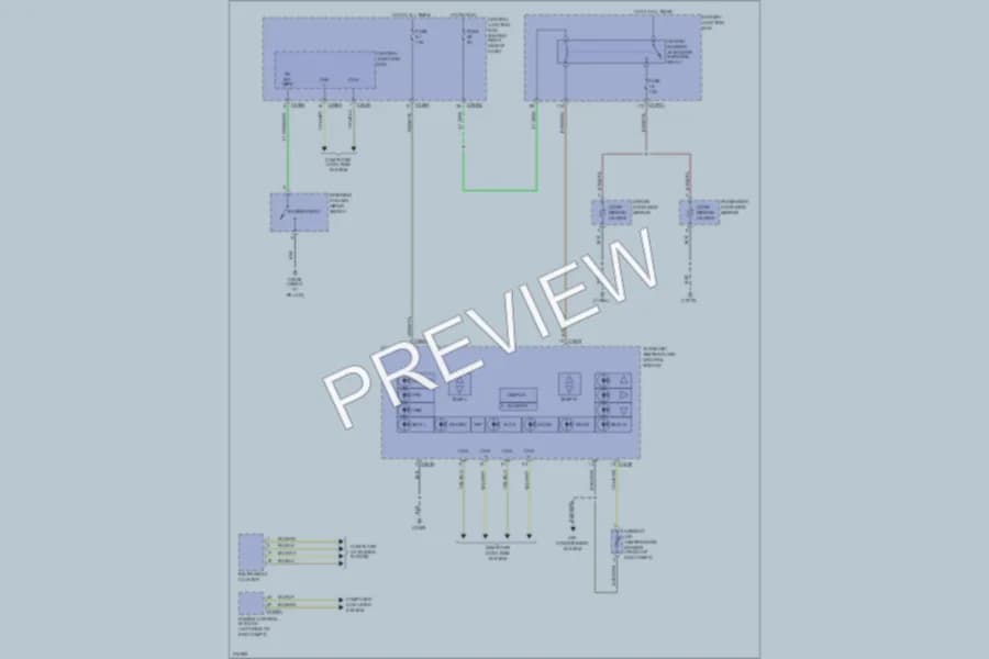 2005 LandRover LR3 Defoggers wiring diagram preview