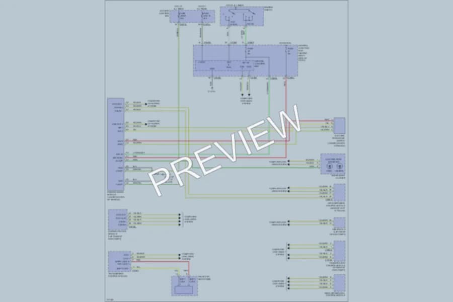 2005 LandRover LR3 Shift Interlock wiring diagram preview