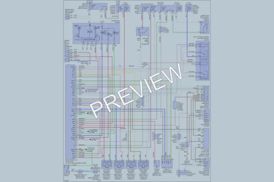 2005 Lexus ES330 Anti Lock Brakes wiring diagram preview