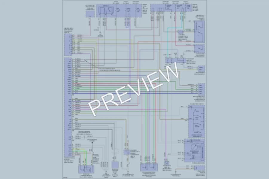 2005 Lexus ES330 Cruise Control wiring diagram preview