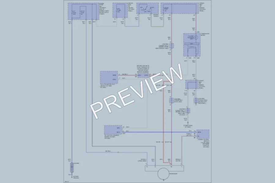 2005 Lexus GS300 Starting Charging wiring diagram preview