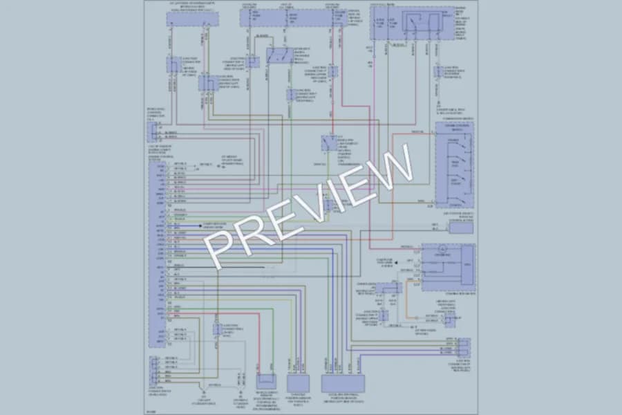 2005 Lexus GS430 Cruise Control wiring diagram preview