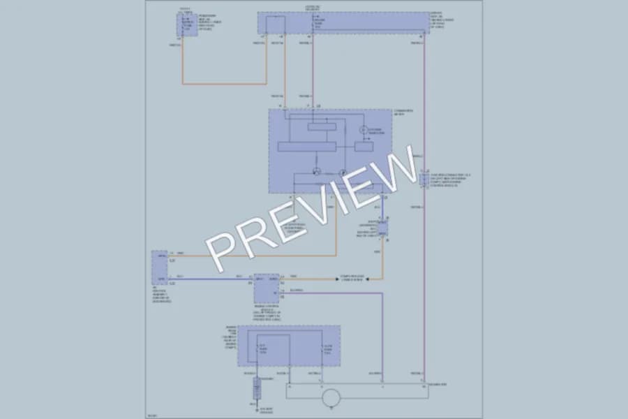 2005 Lexus IS300 Starting Charging wiring diagram preview