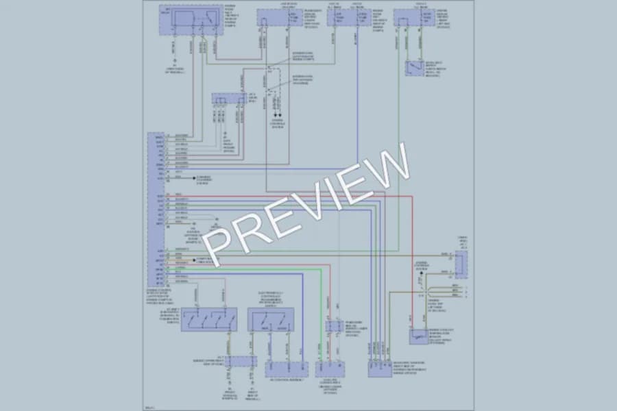 2005 Lexus IS300 Transmission wiring diagram preview