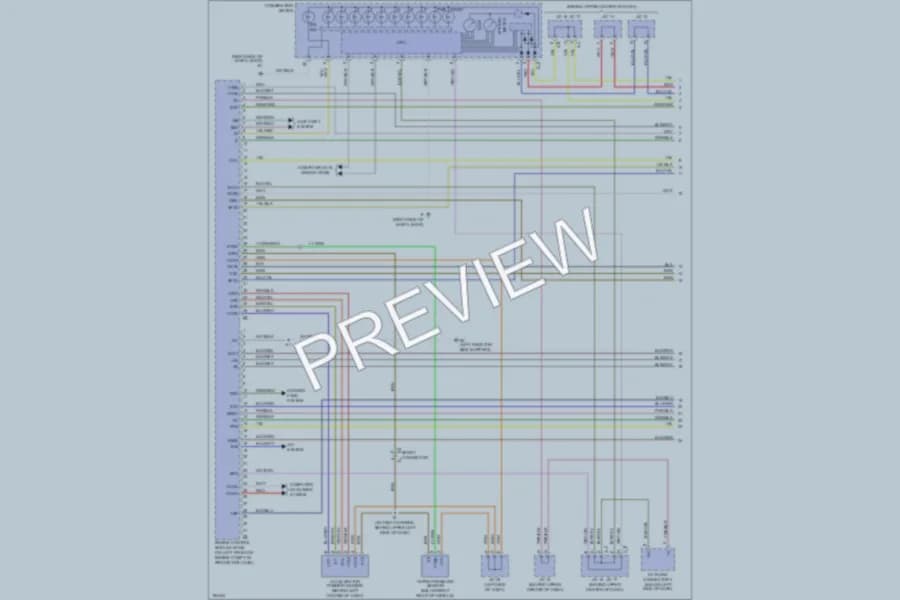 2005 Lexus LS430 Engine Performance wiring diagram preview