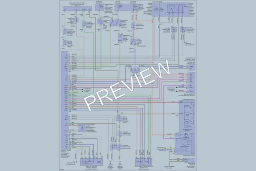 2005 Lexus SC430 Cruise Control wiring diagram preview