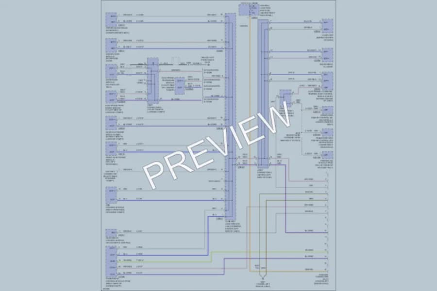 2005 Lincoln LS Computer Data Lines wiring diagram preview