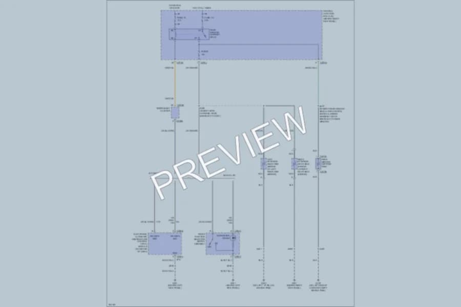 2005 Lincoln Navigator Defoggers wiring diagram preview