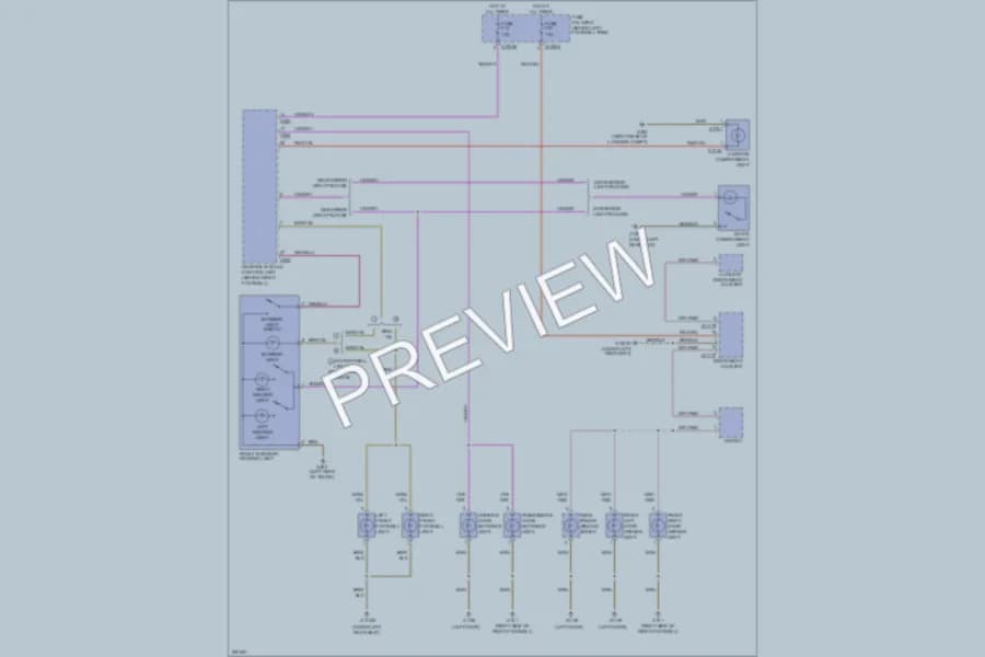 2005 MINI Cooper Interior Lights wiring diagram preview
