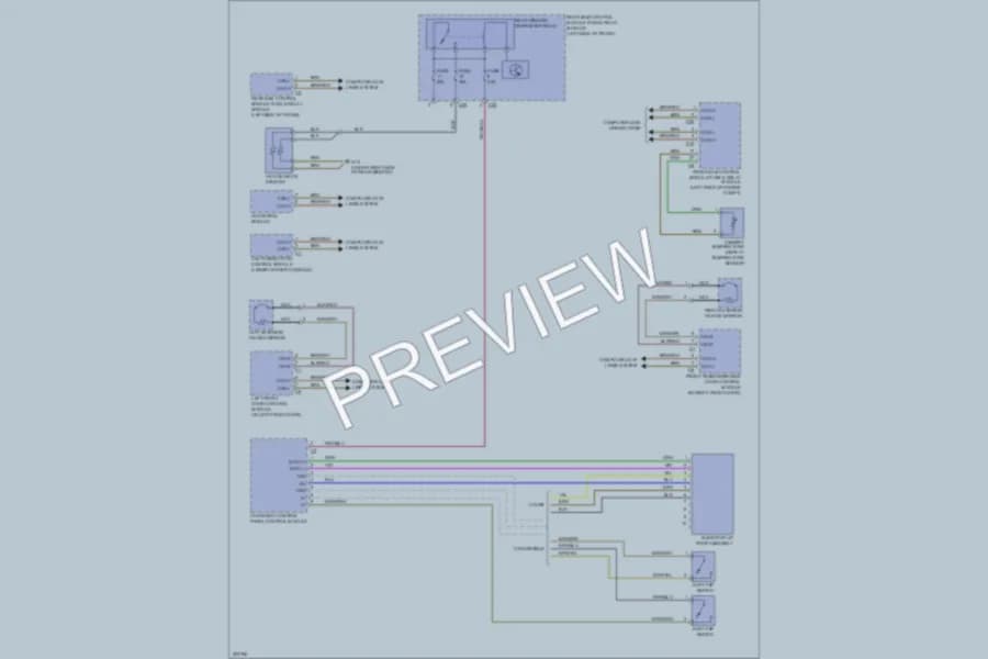 2005 MercedesBenz CLK500 Defoggers wiring diagram preview