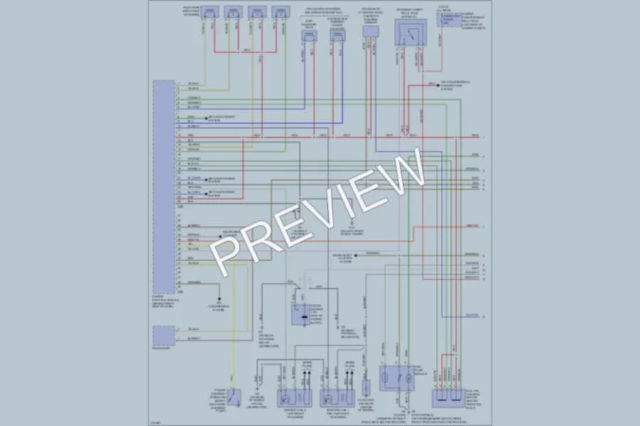 2005 Mitsubishi Eclipse Engine Performance wiring diagram preview