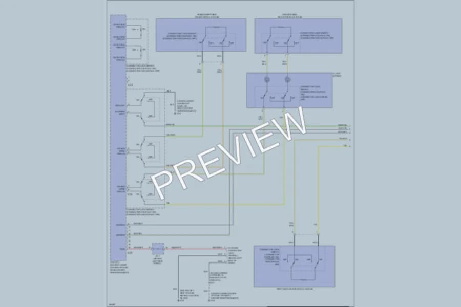 2005 Mitsubishi Eclipse Supplemental Restraints wiring diagram preview
