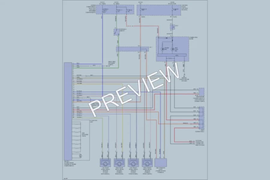 2005 Mitsubishi Endeavor Anti Lock Brakes wiring diagram preview