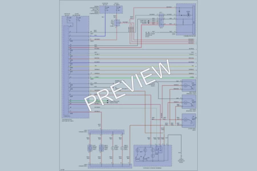 2005 Mitsubishi Endeavor Interior Lights wiring diagram preview