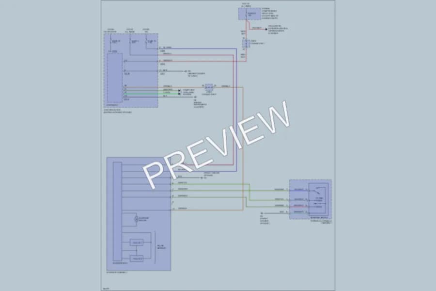2005 Mitsubishi Galant Power Top Sunroof wiring diagram preview