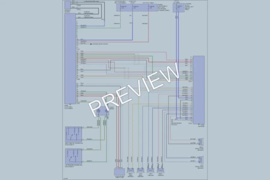 2005 Mitsubishi Galant Radio wiring diagram preview