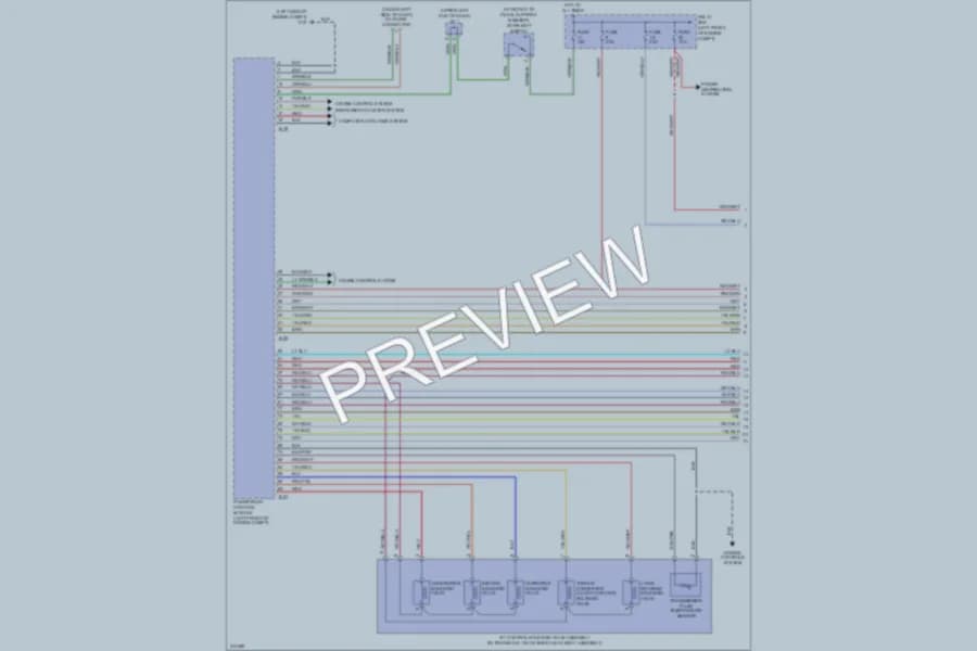2005 Mitsubishi Galant Transmission wiring diagram preview