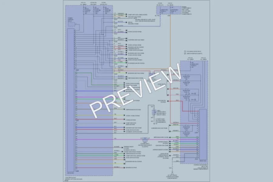 2005 Mitsubishi LancerEvolution Body Control Modules wiring diagram preview