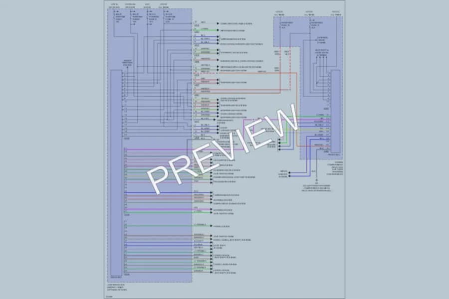 2005 Mitsubishi Montero Body Control Modules wiring diagram preview