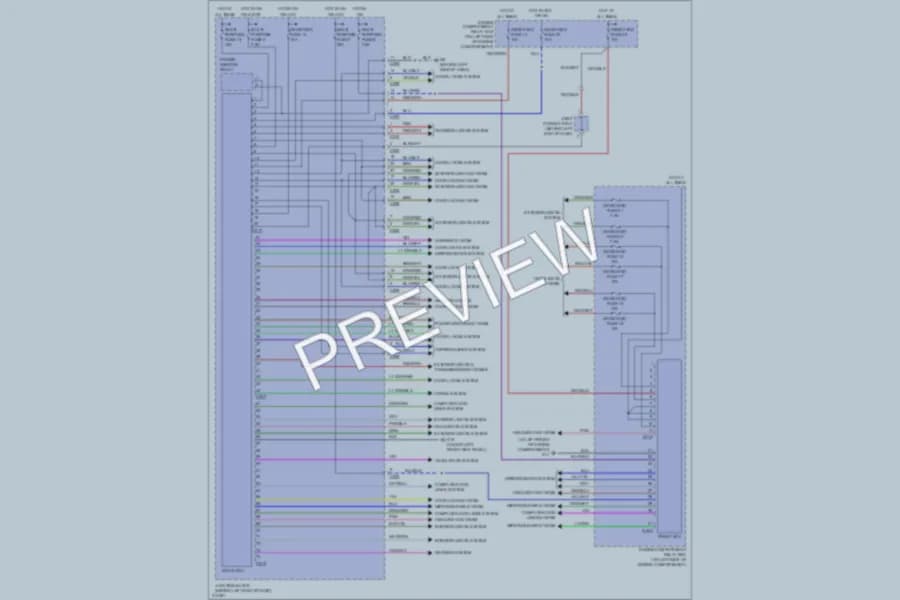 2005 Mitsubishi Outlander Body Control Modules wiring diagram preview