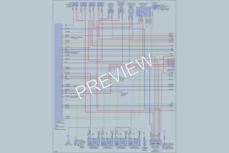 2005 Mitsubishi Outlander Engine Performance wiring diagram preview
